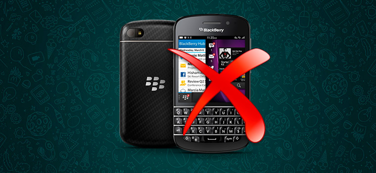 WhatsApp больше не собирается поддерживать Blackberry